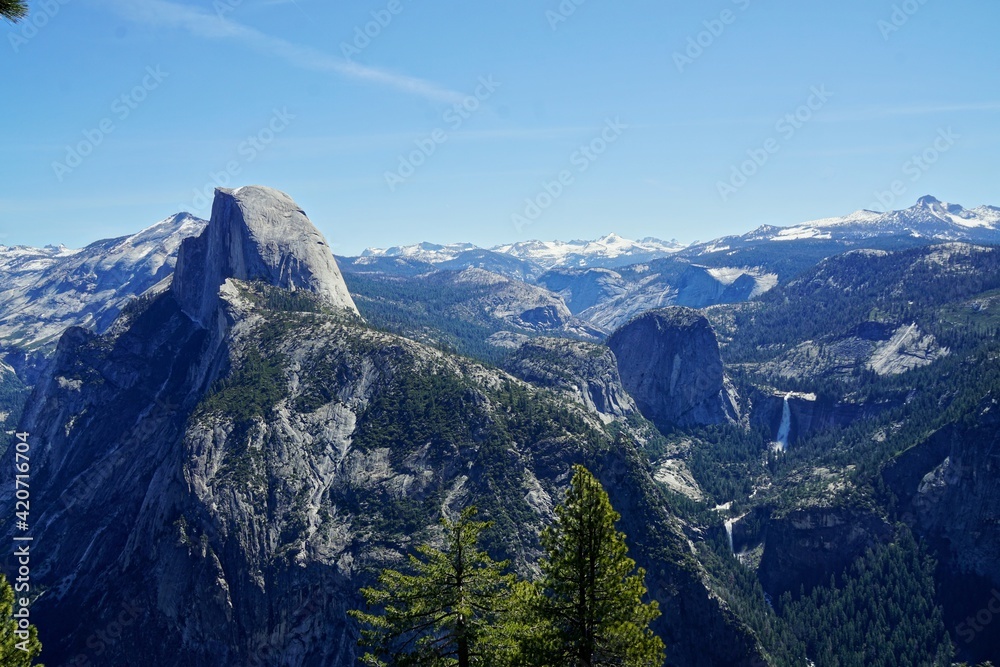 Half dome Yosemite Nationalpark - California Half dome Yosemite Nationalpark - California