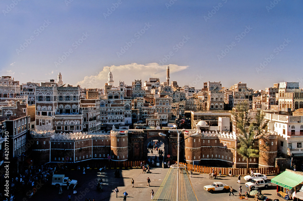 Εκτύπωση καμβά Sanaa Old South Arabian