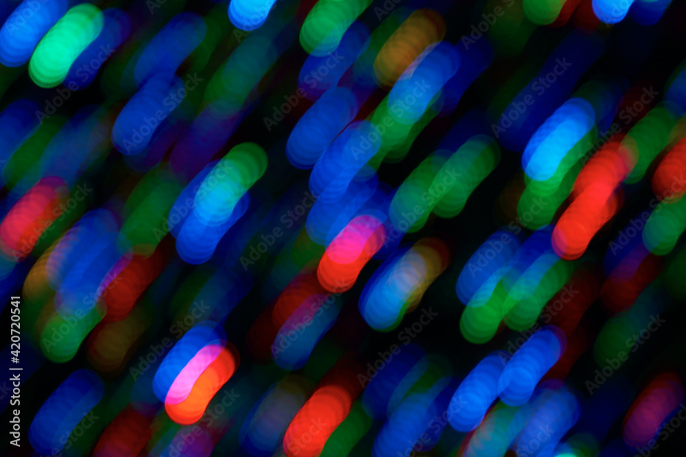 Abstract light bokeh background