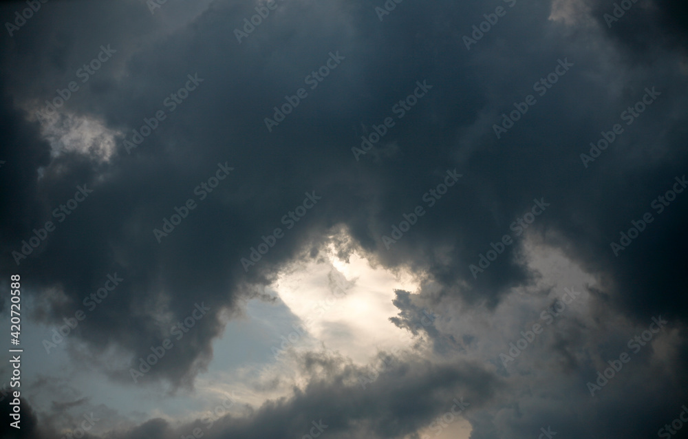 storm clouds timelapse