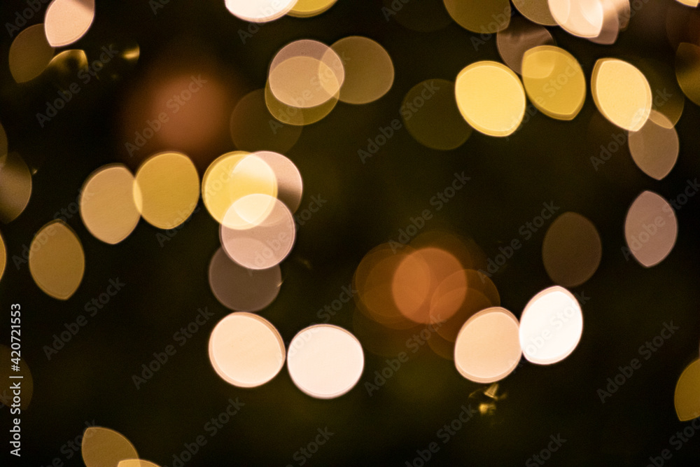 Fototapeta premium colorful bokeh for christmas
