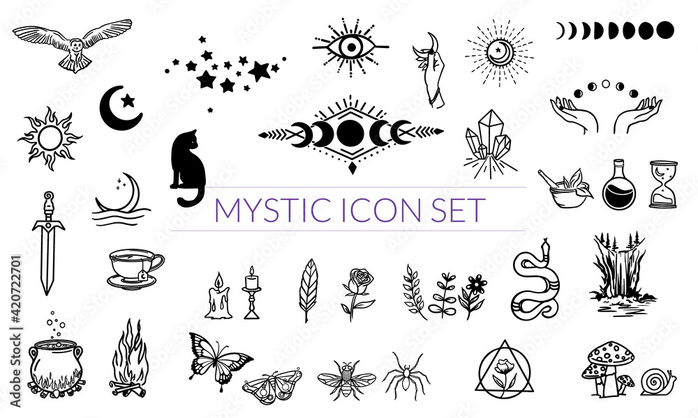 Mystic Icon Set Mystic Icon Set