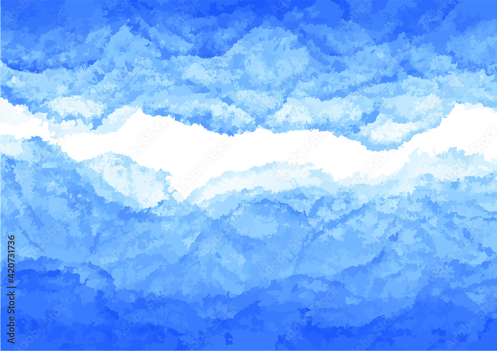 Fototapeta premium vector background with blue stains