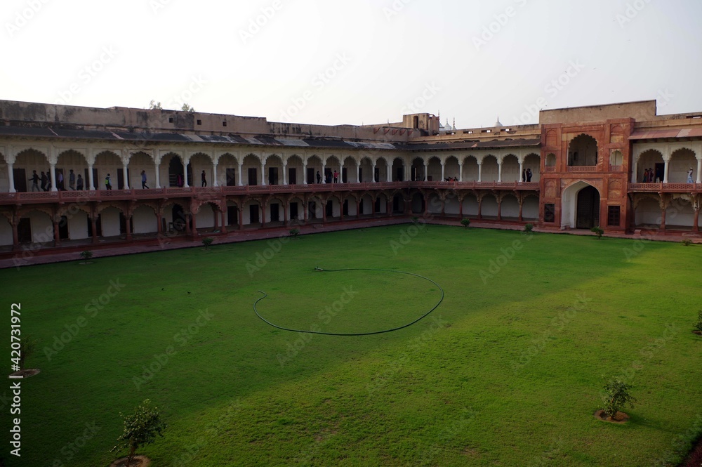 Le fort d'Agra, Agra, Rajasthan, Inde