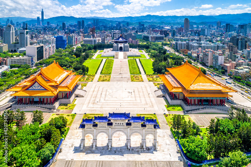 View of Chiang Kai-Shek Memorial Hall
