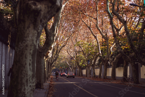 street in city