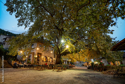 Fototapeta Naklejka Na Ścianę i Meble -  Tsepelovo village, Epirus, Greece