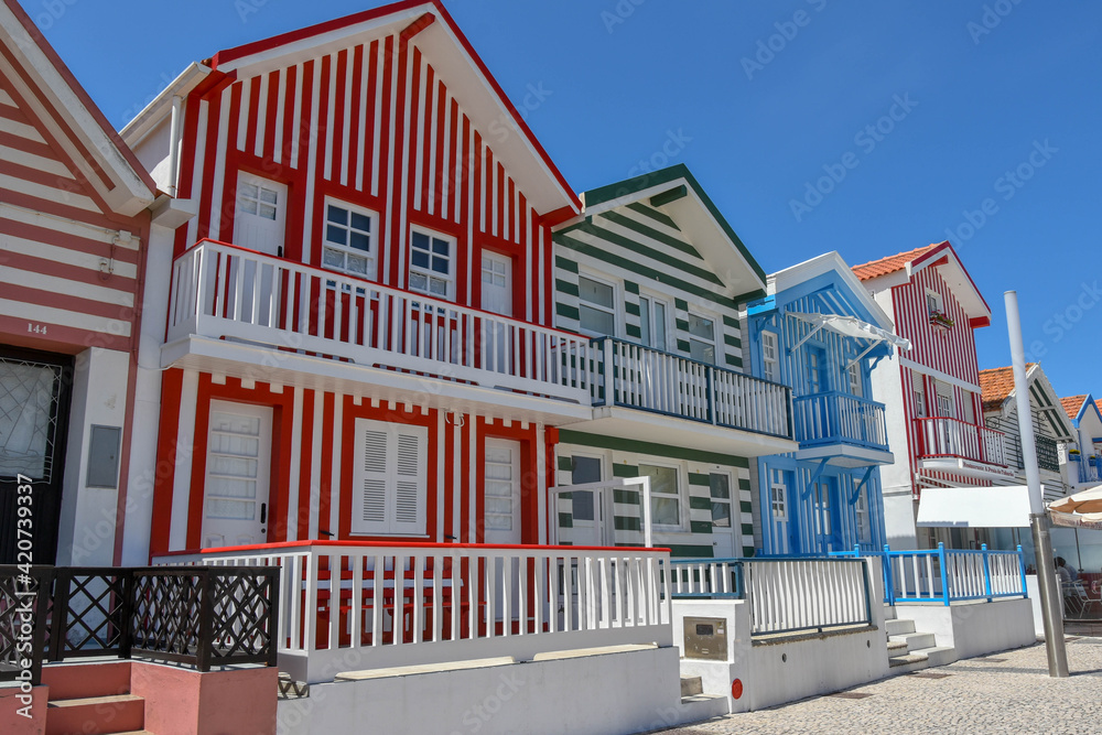 houses on the beach