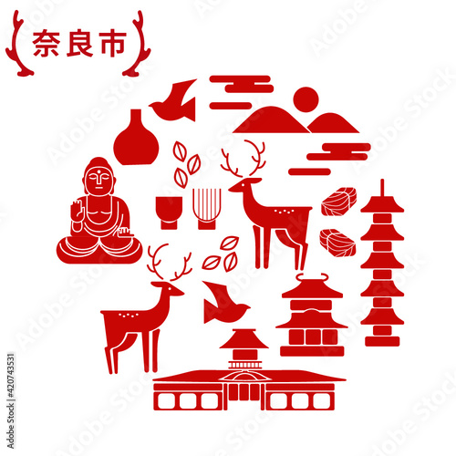 奈良市イメージイラスト