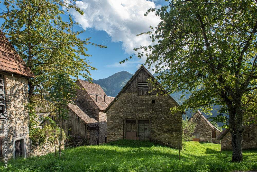 Ancient landscapes of Carnia. Stables and hay depots Orias. Ancient landscapes of Carnia. Stables and hay depots Orias.