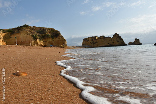 beach and sea