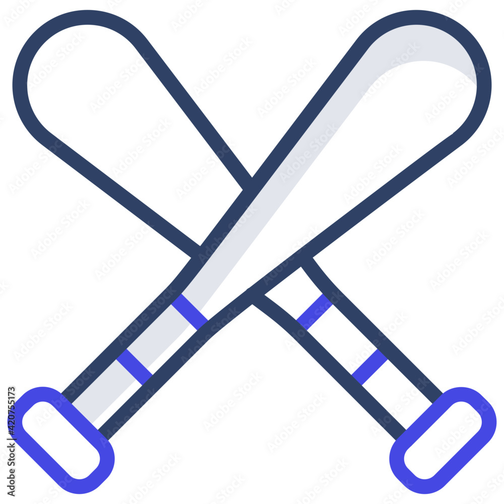 A unique design vector of baseball icon A unique design vector of baseball icon