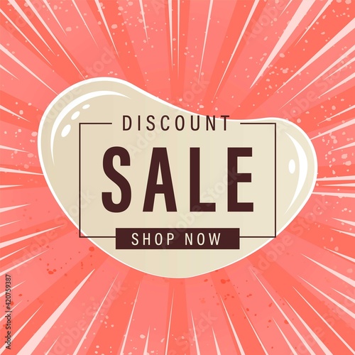Spring red pink coral sale,super big finale special offer, horizontal banner bright background.Abstract discount design template sale layout poster.Mega sale vector illustration.Promotion modern flyer