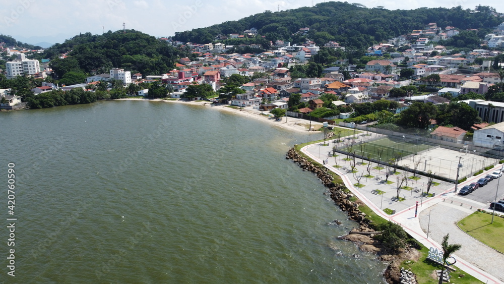 Historic center of the city of São José in the state of Santa Catarina, Brazil