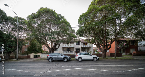 Residential apartment building in inner Sydney suburb NSW Australia © Elias Bitar