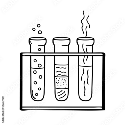 science doodle elements