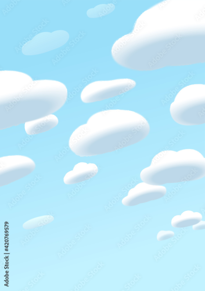 抽象的な雲 抽象的な雲