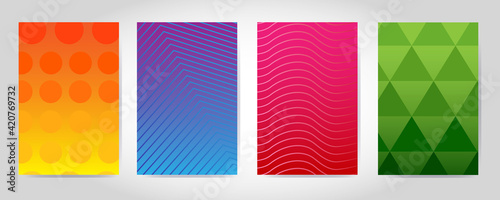 set of banners