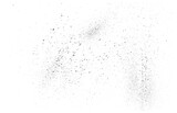 Paint splatter background. Black vector paint drops drizzle. Dust overlay distress grain. Black paint splatter. Ink blots drizzle. Dust particles texture. Grunge urban backdrop. Vector illustration