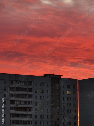 Кровавый закат