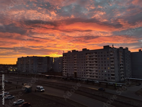 Кровавый закат