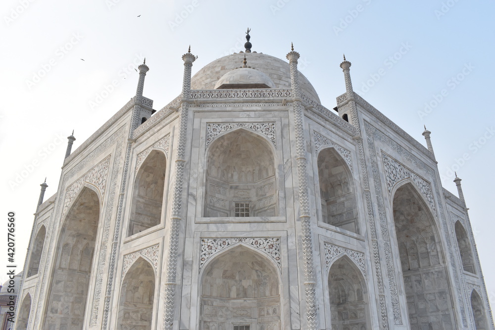 Fototapeta premium Beautiful a Structures Monuments Gardens with Flowers in Rajasthan