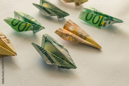 Low-cost airlines, cheap flights.