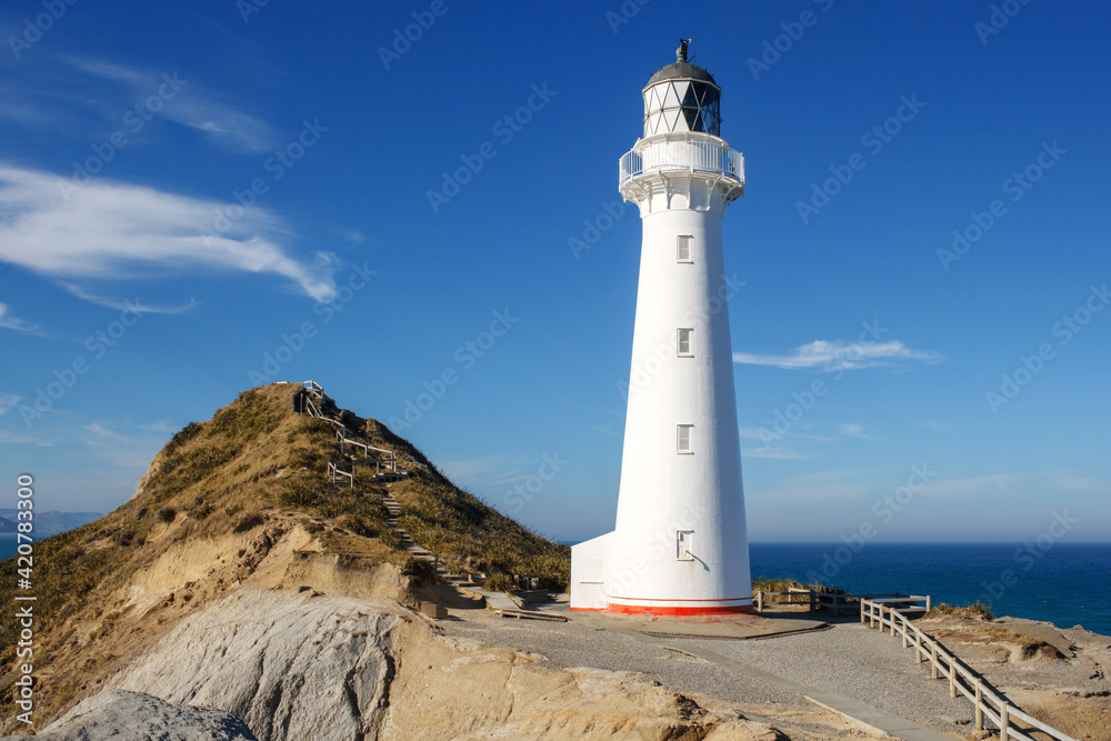 Castlepoint Lighthouse, New Zealand