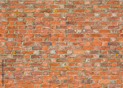 Seamless brick wall texture background