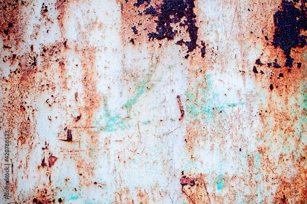 Rusty metal texture background