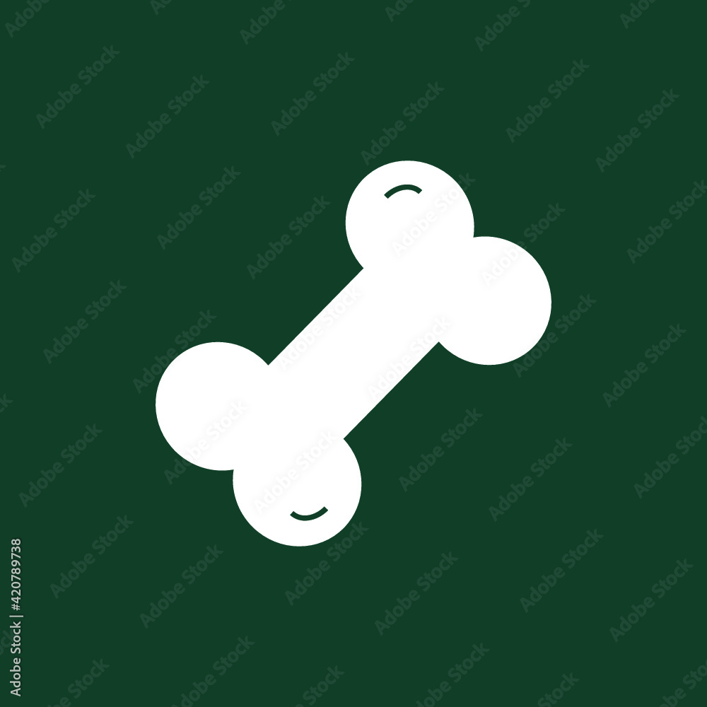 bone line icon bone line icon