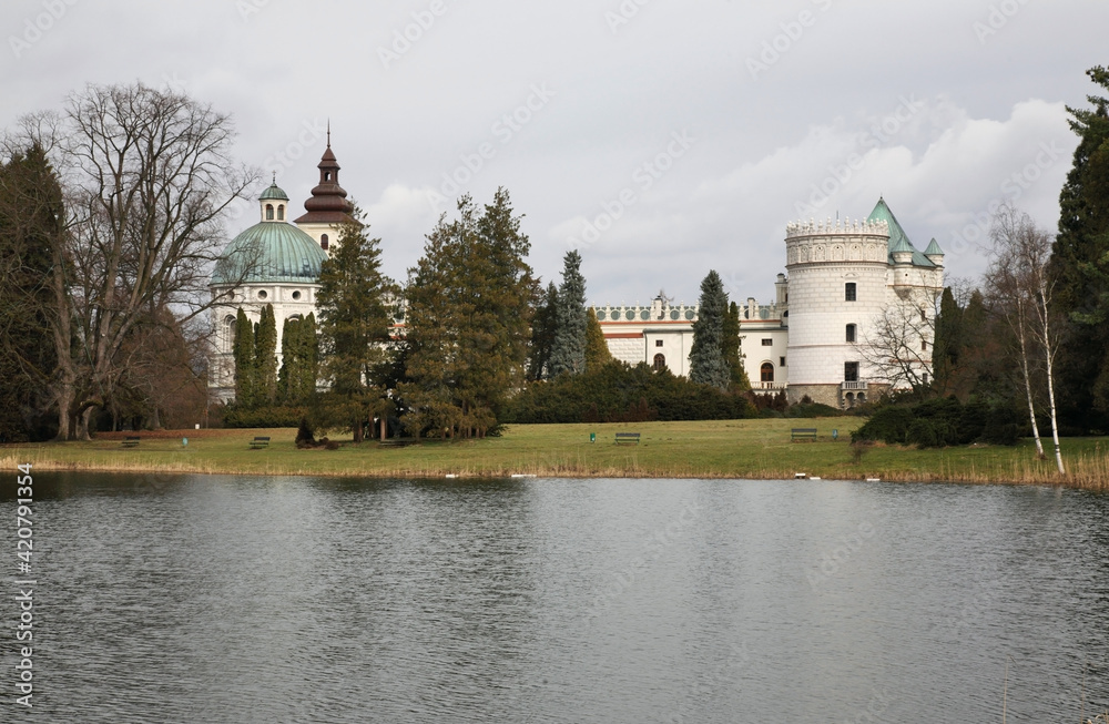 Krasiczyn castle near Przemysl. Poland
