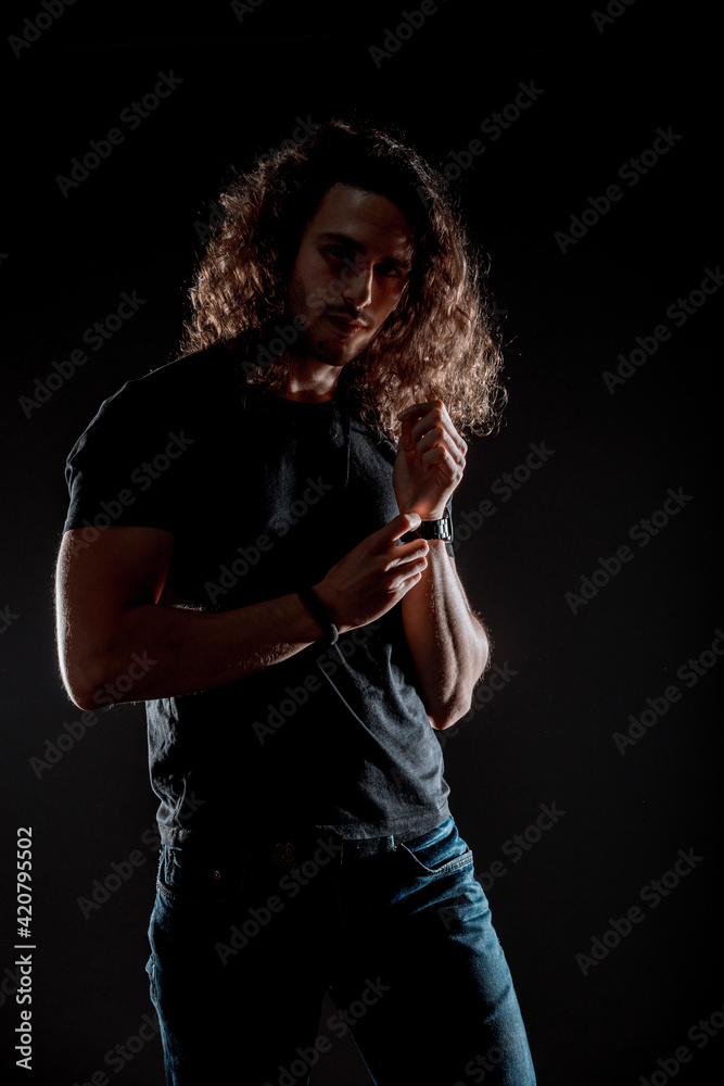 Fototapeta premium Handsome male model