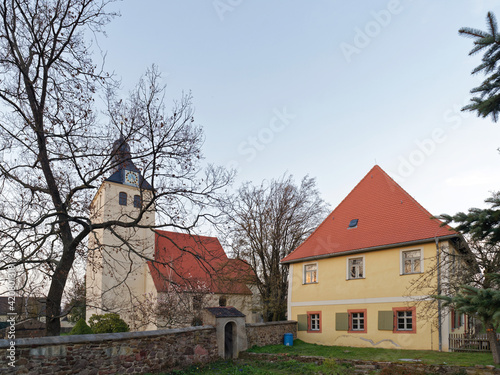 Sachsen - Parthenstein - Pomßen - Wehrkirche