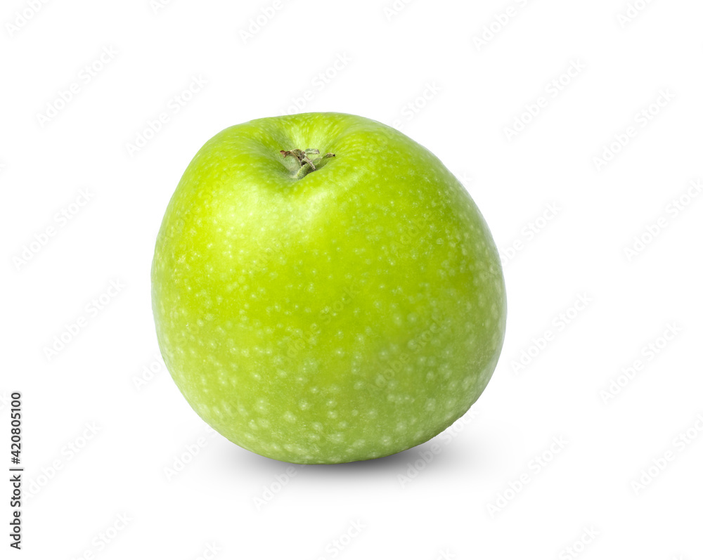 Fresh green apple isolated on white background Fresh green apple isolated on white background
