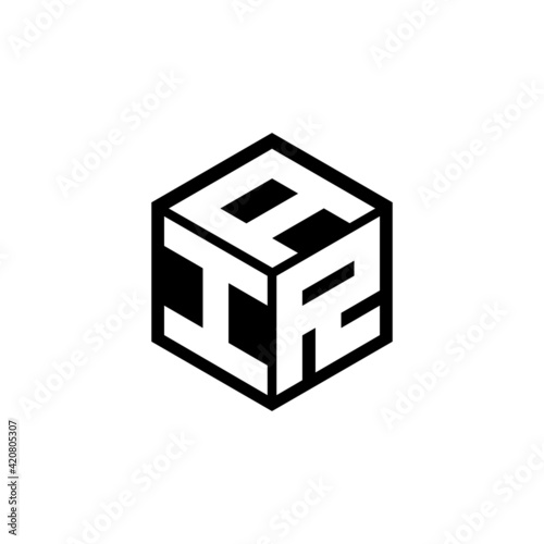 IRA letter logo design with white background in illustrator, cube logo, vector logo, modern alphabet font overlap style. calligraphy designs for logo, Poster, Invitation, etc.	
