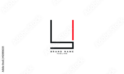 BY, Abstract initial monogram letter alphabet logo design