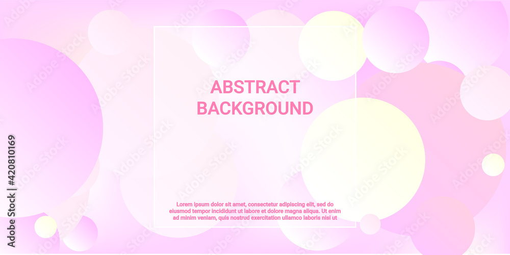 Background picture with balls for banner design. Background picture with balls for banner design.