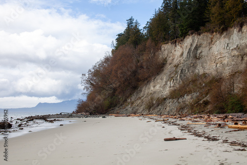 Thormanby Island is a beautiful island off the Sunshine Coast in British-Columbia. It is boat access only from Secret Cove, and boasts beautiful sandy beaches giving you a tropical getaway photo