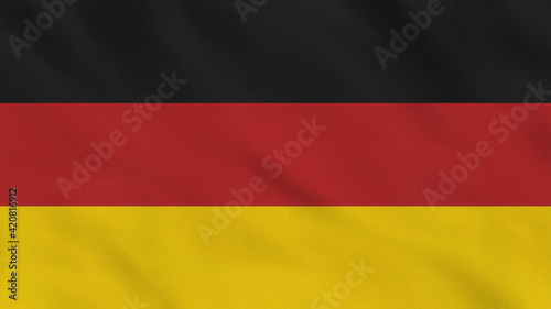 Germany Crumpled Fabric Flag. Germany Flag  Europe Flags  Germany Banner. Celebration. Flag Day. Patriots. Surface Texture. Background Fabric.