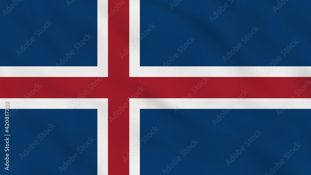 Iceland Crumpled Fabric Flag. Iceland Flag. Europe Flags. Iceland Banner. Celebration. Flag Day. Patriots. Surface Texture. Background Fabric. Iceland Crumpled Fabric Flag. Iceland Flag. Europe Flags. Iceland Banner. Celebration. Flag Day. Patriots. Surface Texture. Background Fabric.