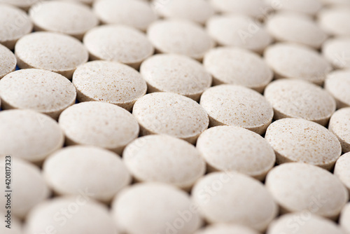 Pills close up