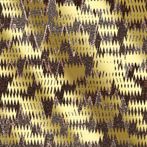 Abstract pattern with ornamental brushes splashes. Modern abstract design for wallpapers, carpet, cover fabric, interior decor and other users