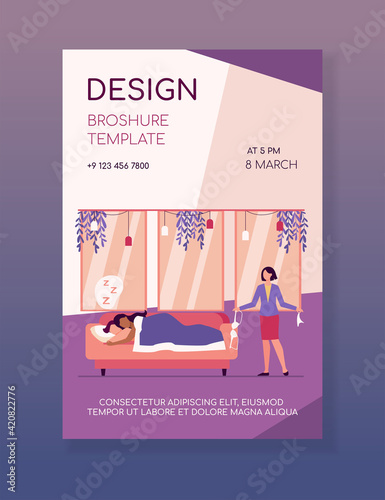 Wife finding out about marital infidelity. Lover, underwear, sofa flat vector illustration. Unfaithfulness and relationship concept for banner, website design or landing web page
