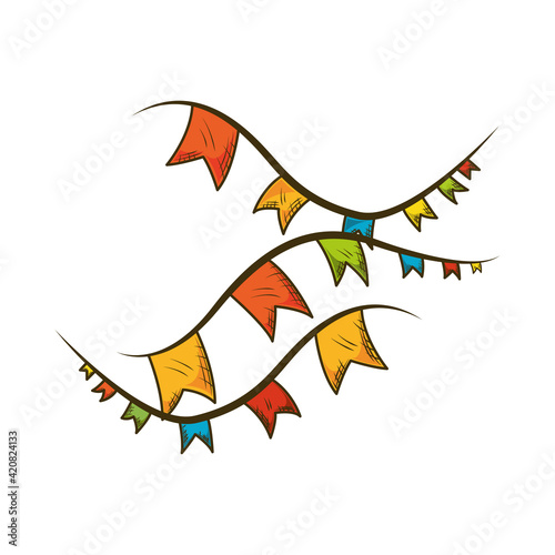 bunting decoration celebraton