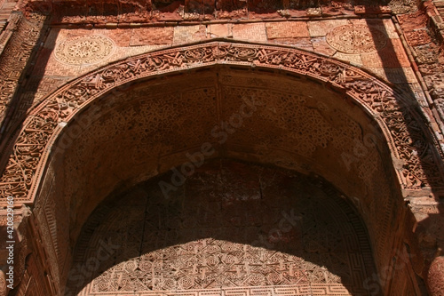 Uzgen, Kyrgyzstan -12th century Karakhanid mausoleum, Osh Region, Kyrgyzstan. photo
