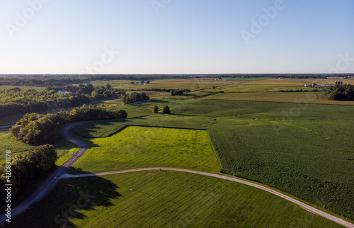Fototapeta Illinois countryside