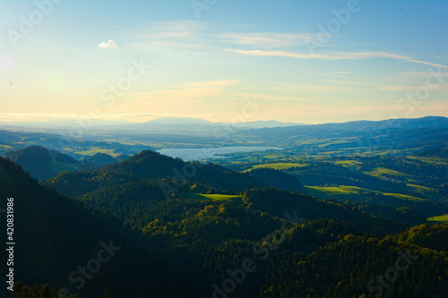 Pieniny National Park in Poland
