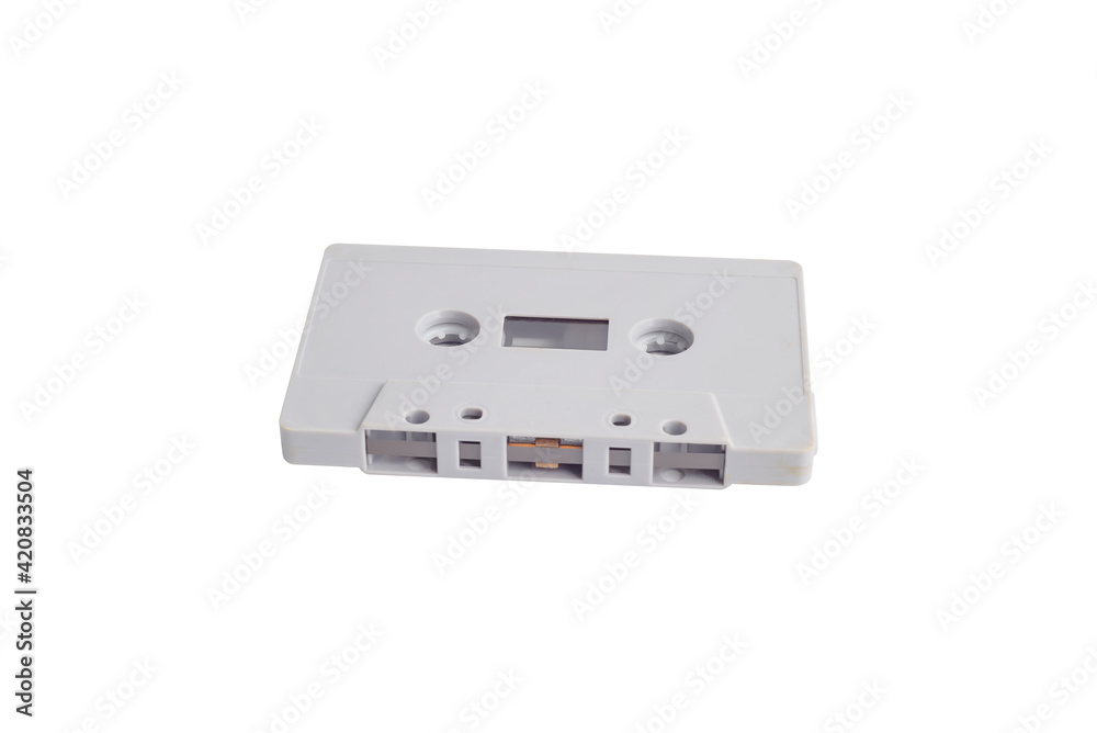 Cassette tape isolated on white background. Cassette tape isolated on white background.