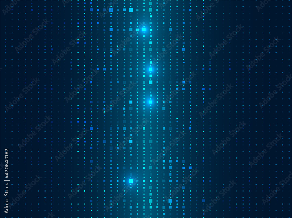 Abstract cyber space environment background
